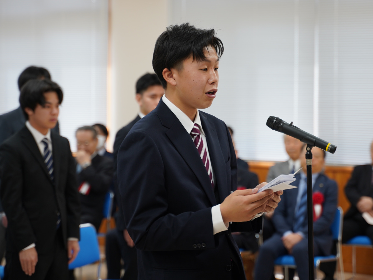 令和7年度　入学式を行いました
