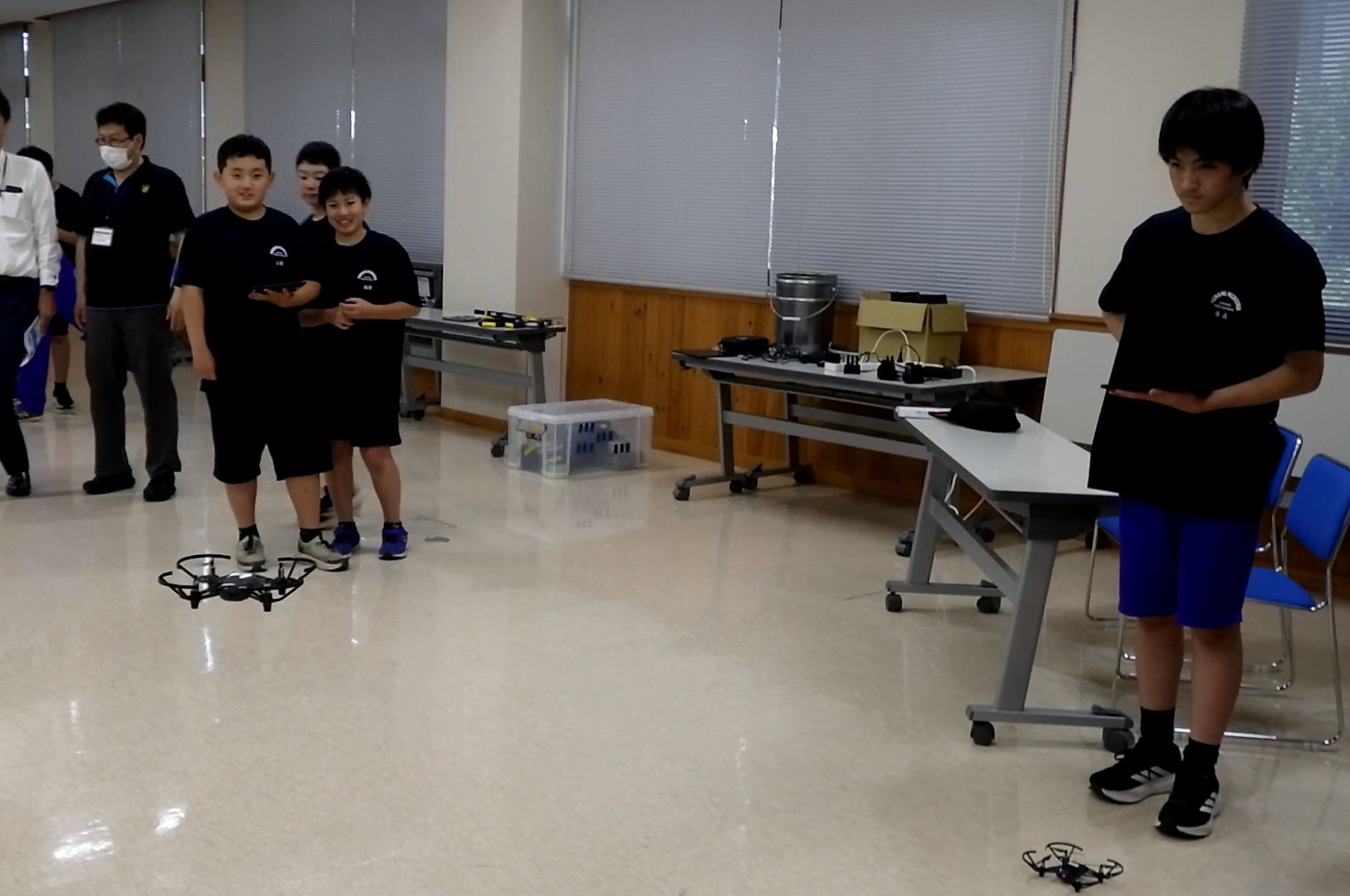 南箕輪中科学技術部のみなさんとドローン講座を実施しました