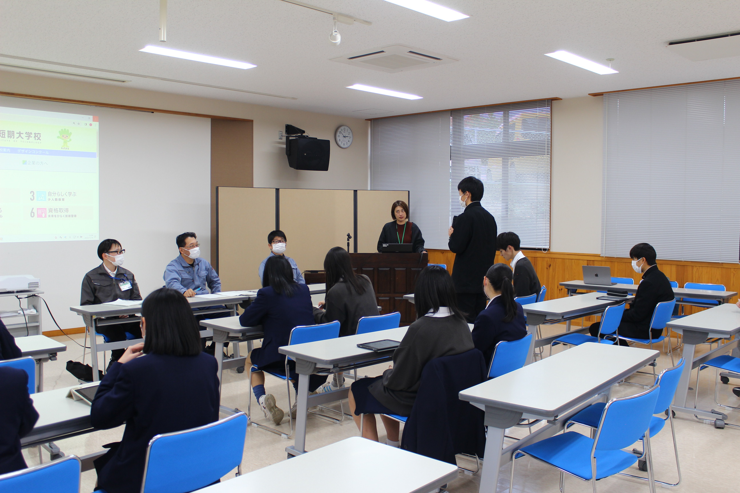 伊那弥生ケ丘高校１年生「探究の時間」2回目の授業を実施しました